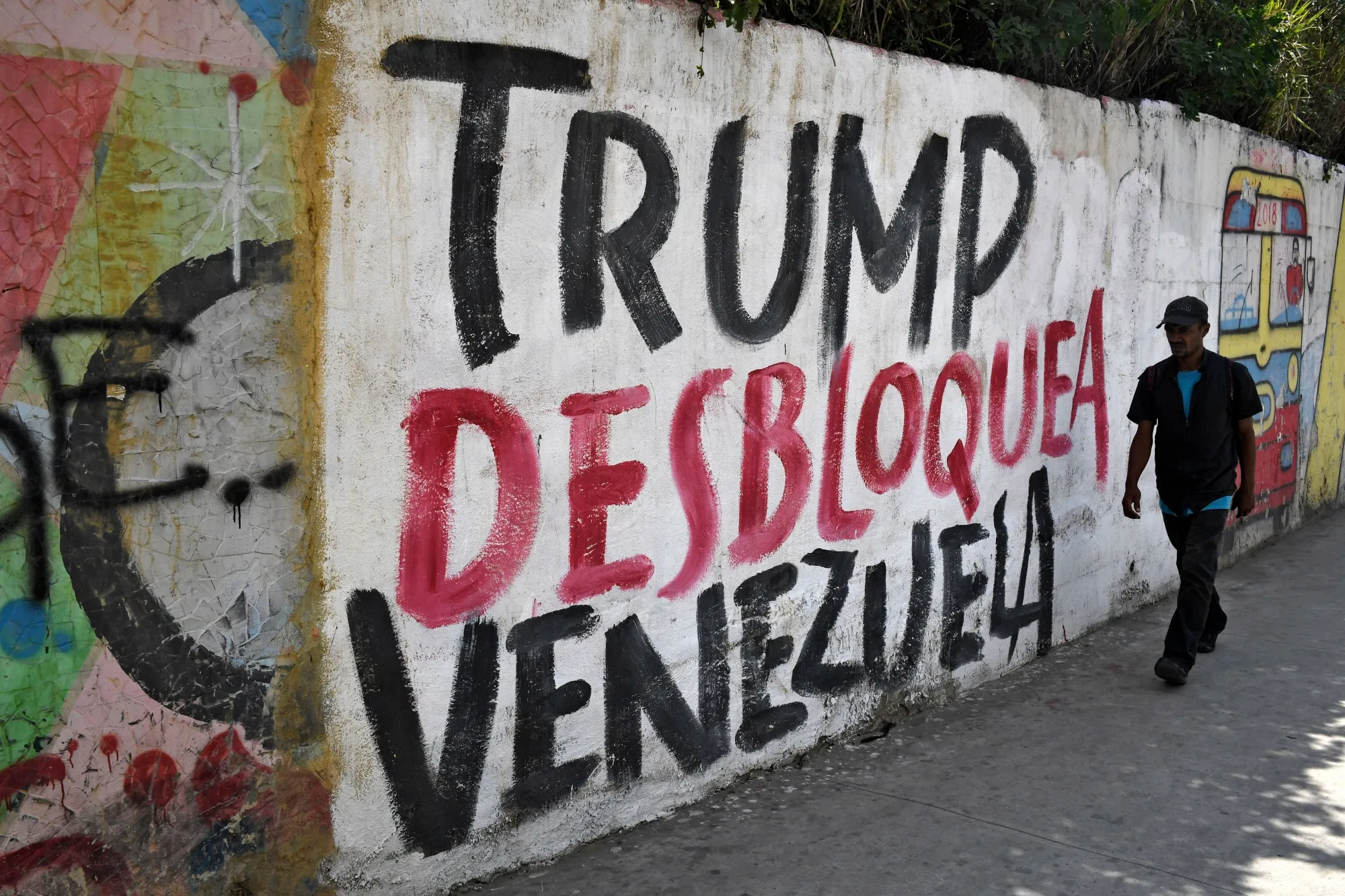 Not everyone sees the US as a liberator.