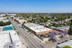 
An aerial view&nbsp;of West Jefferson Boulevard in Los Angeles, where Fundrise is renovating office and retail space.
