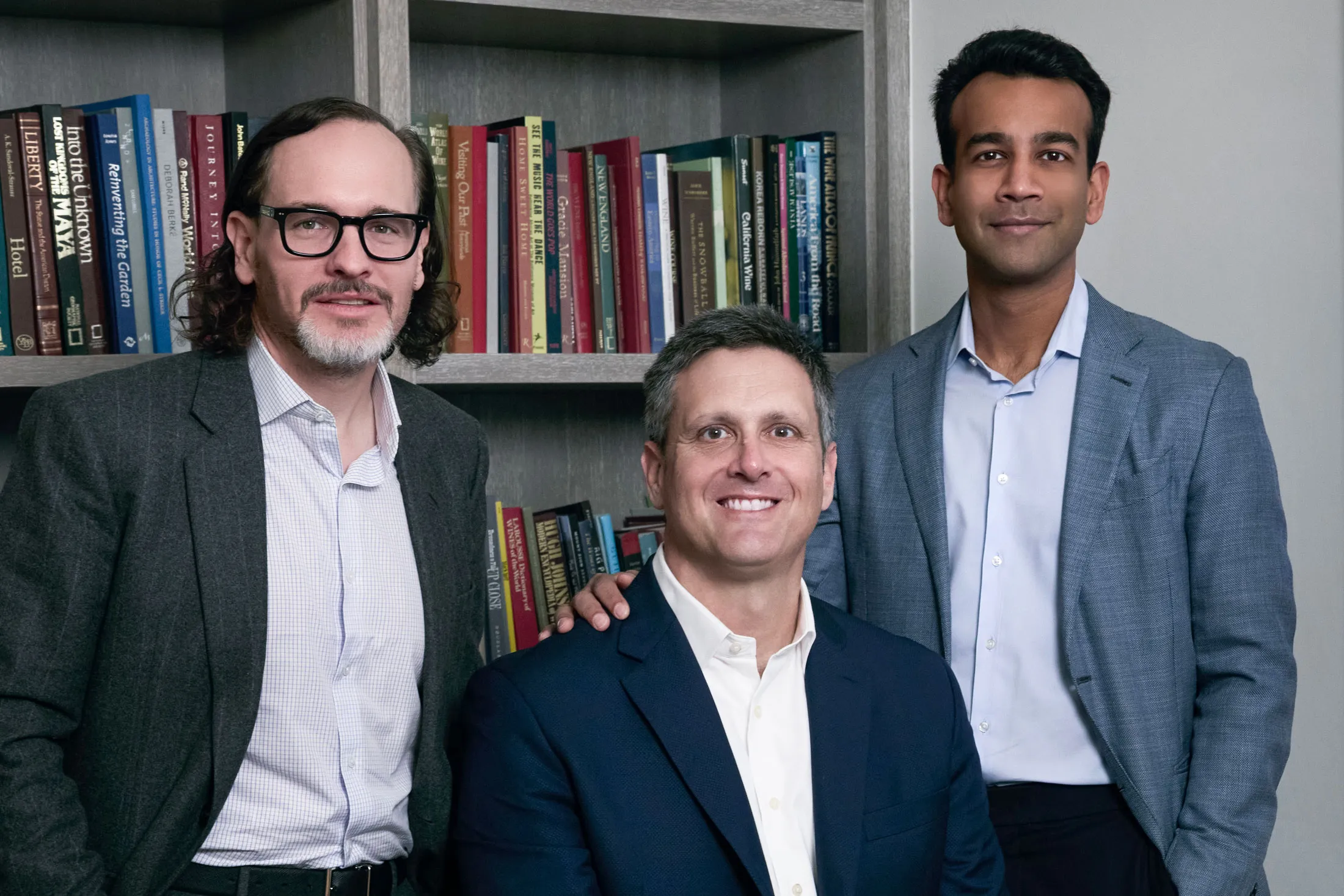 Lead Edge Capital managing partners Mitchell Green, Brian Neider and Nimay Mehta.