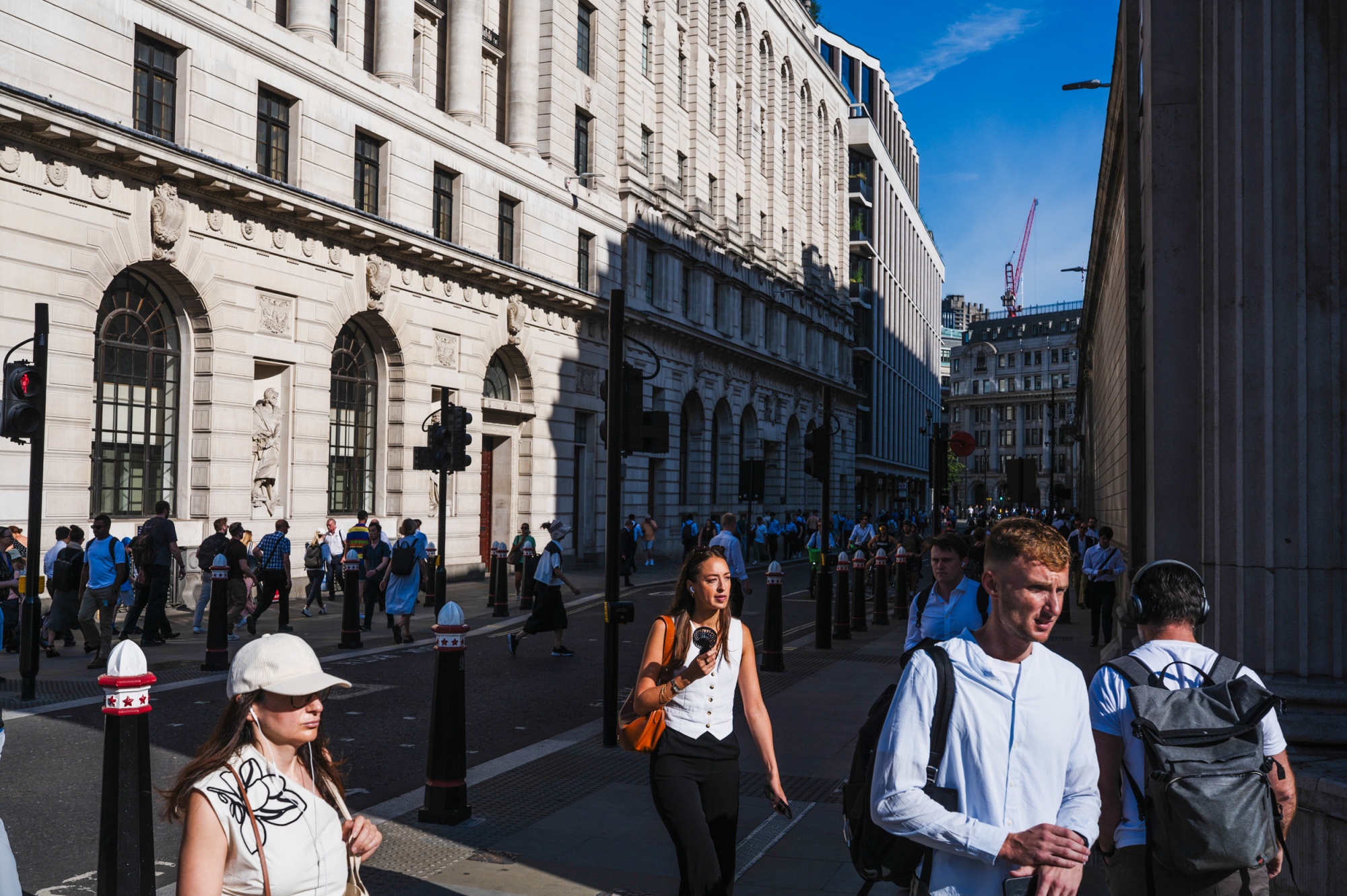 Workers in the City of London.
