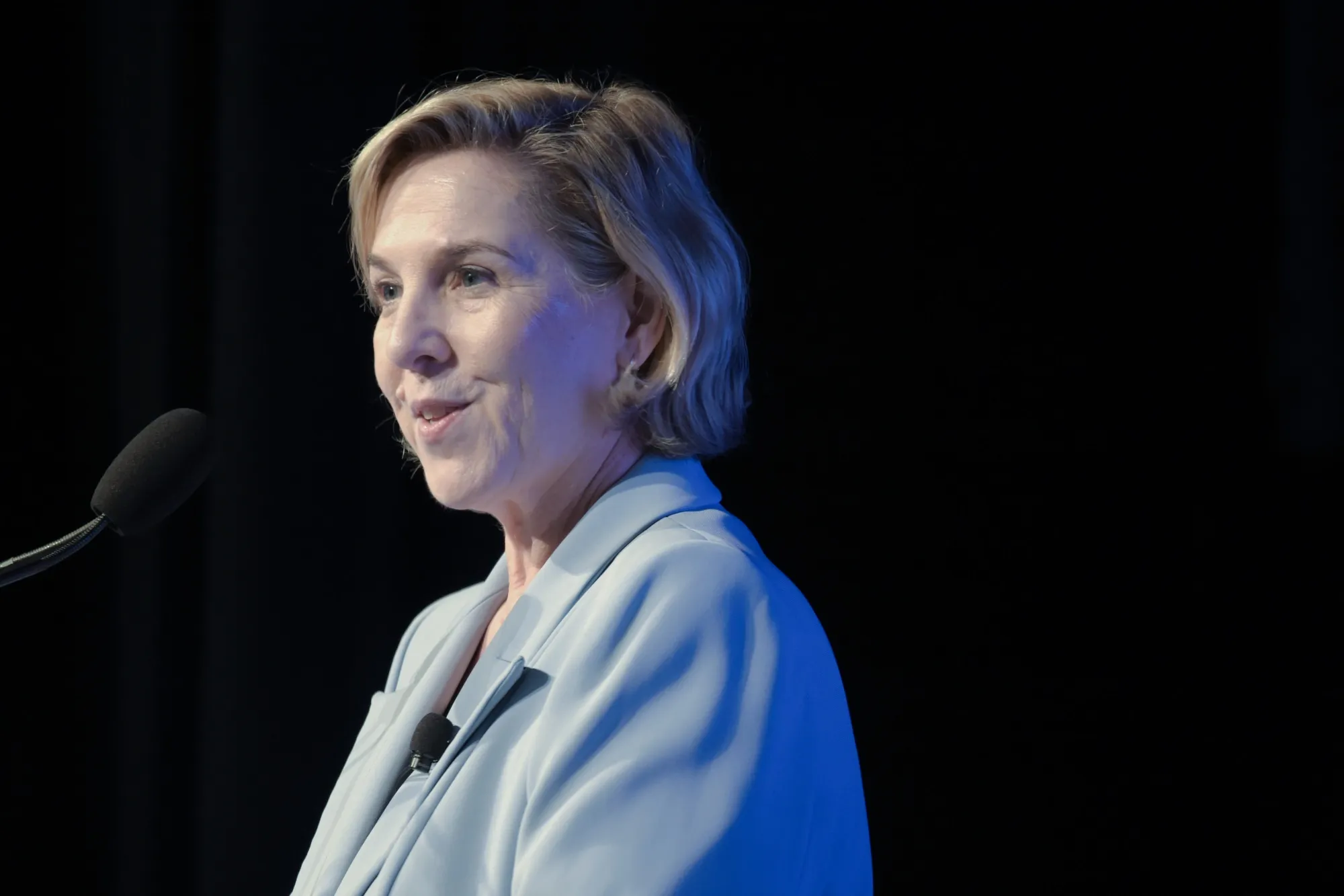 Robyn Denholm in Melbourne on March 25.