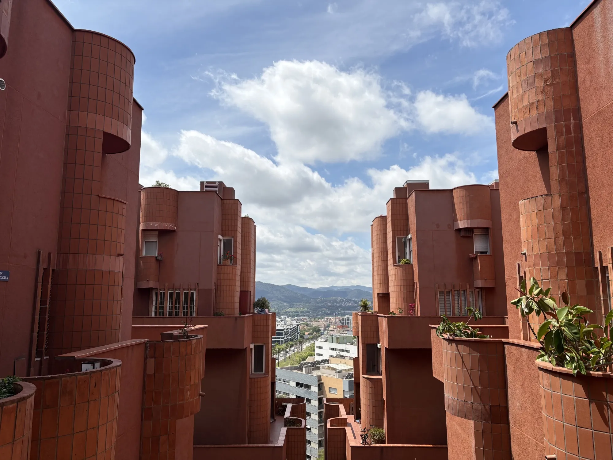 Ricardo Bofill designed Walden 7 in Barcelona in 1975.