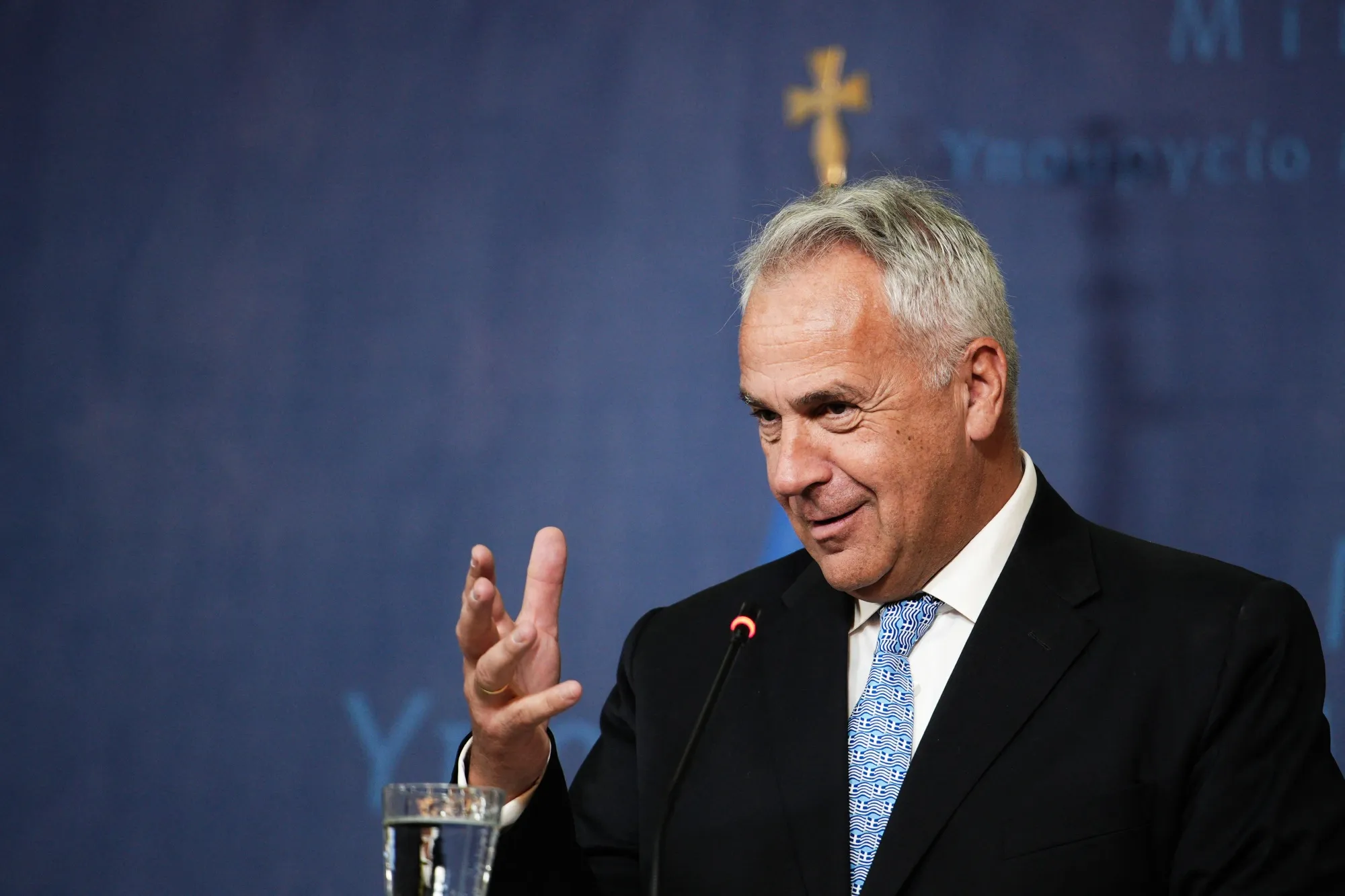 Minister of Migration and Asylum Makis Voridis