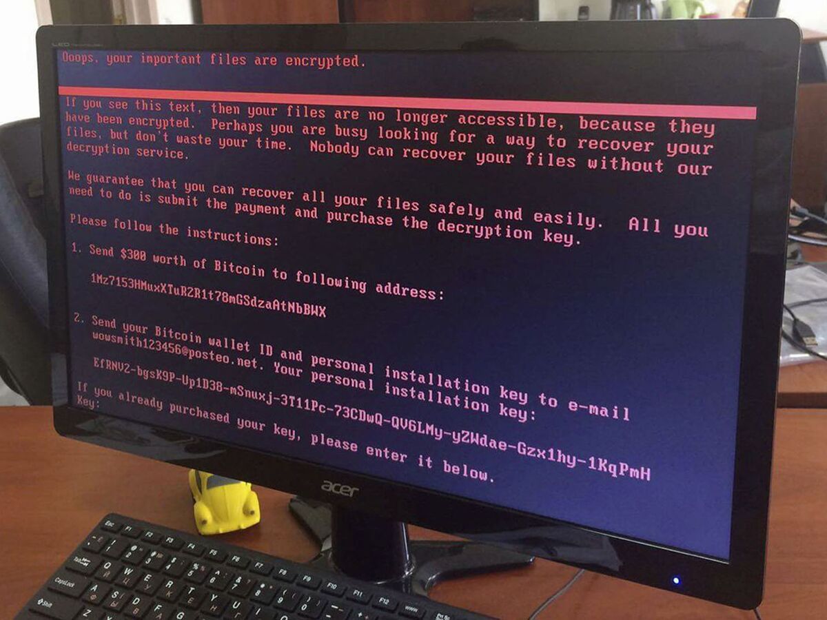 身代金要求型がサイバー攻撃の主役に、「完全犯罪」との指摘も - Bloomberg