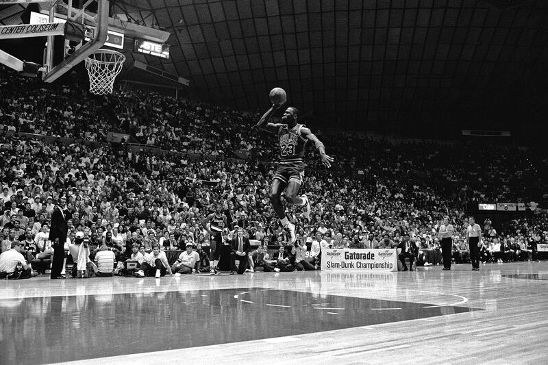 1987 All Star Slam Dunk Contest: Michael Jordan