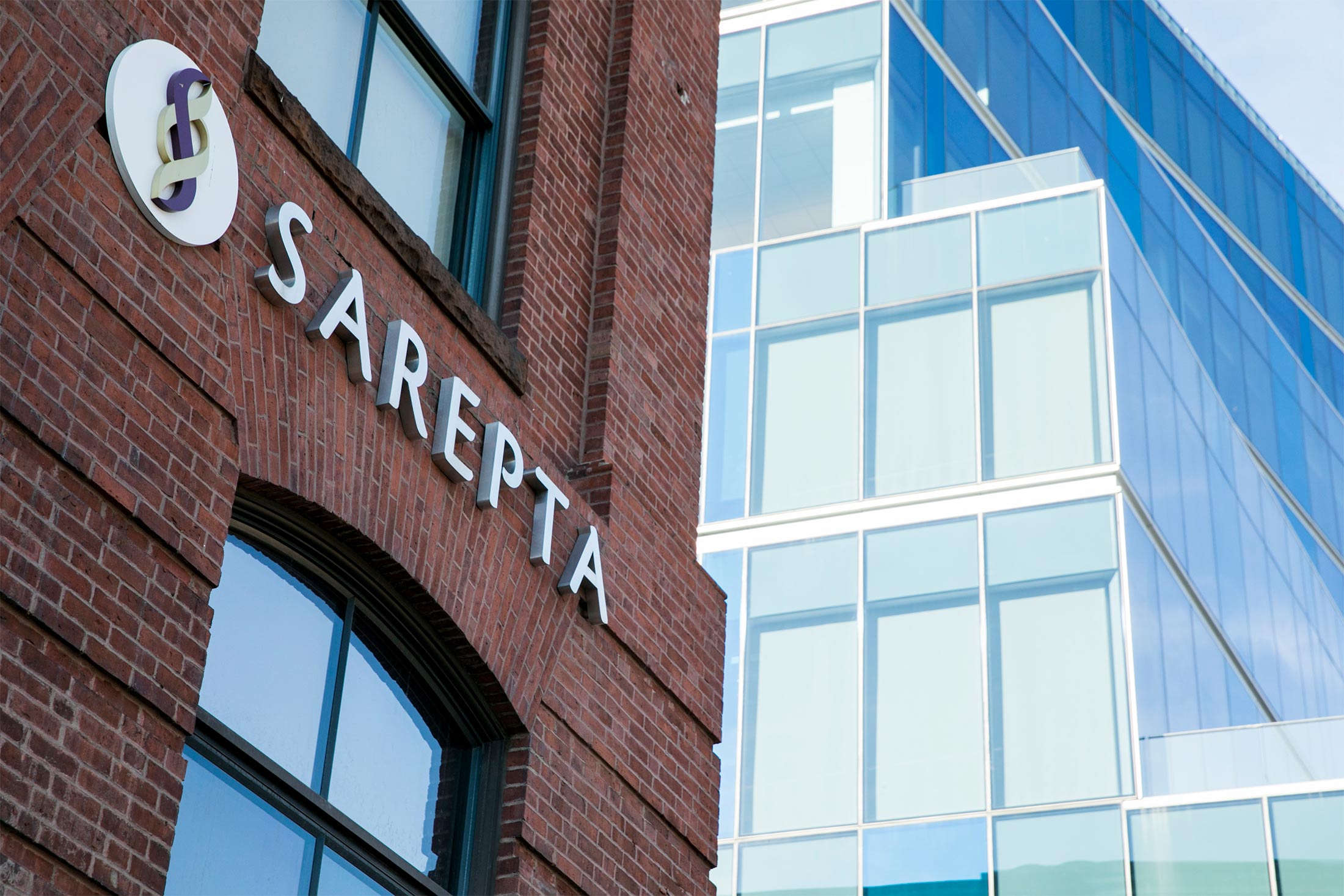 Sarepta headquarters in Cambridge, Massachusetts.