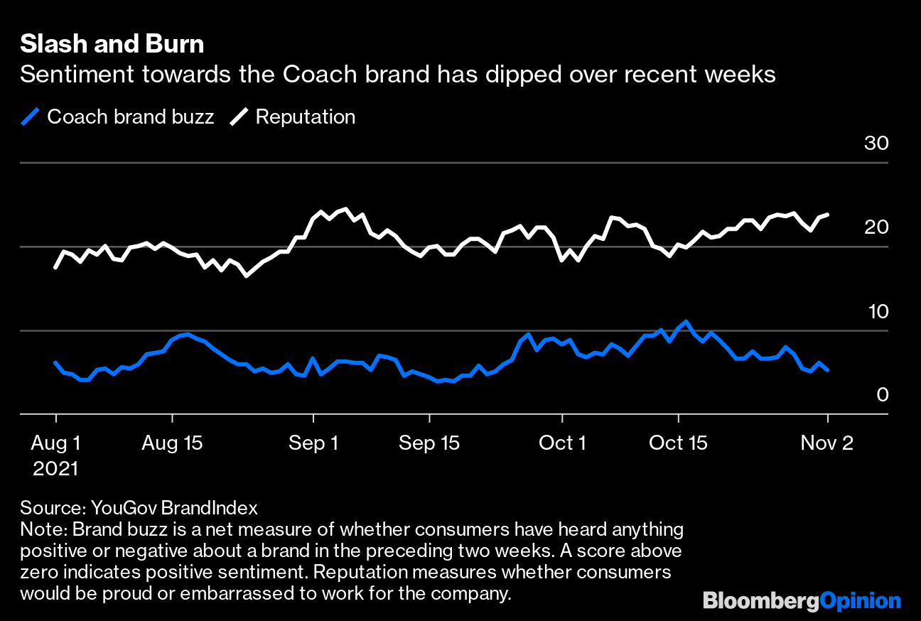 Burning and Slashing Coach, Burberry Bags for Luxury Cachet Is Last Season  - Bloomberg