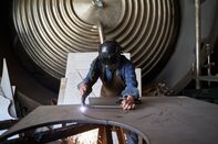 A Steel Manufacturing Facility As Tariffs Delayed One Month