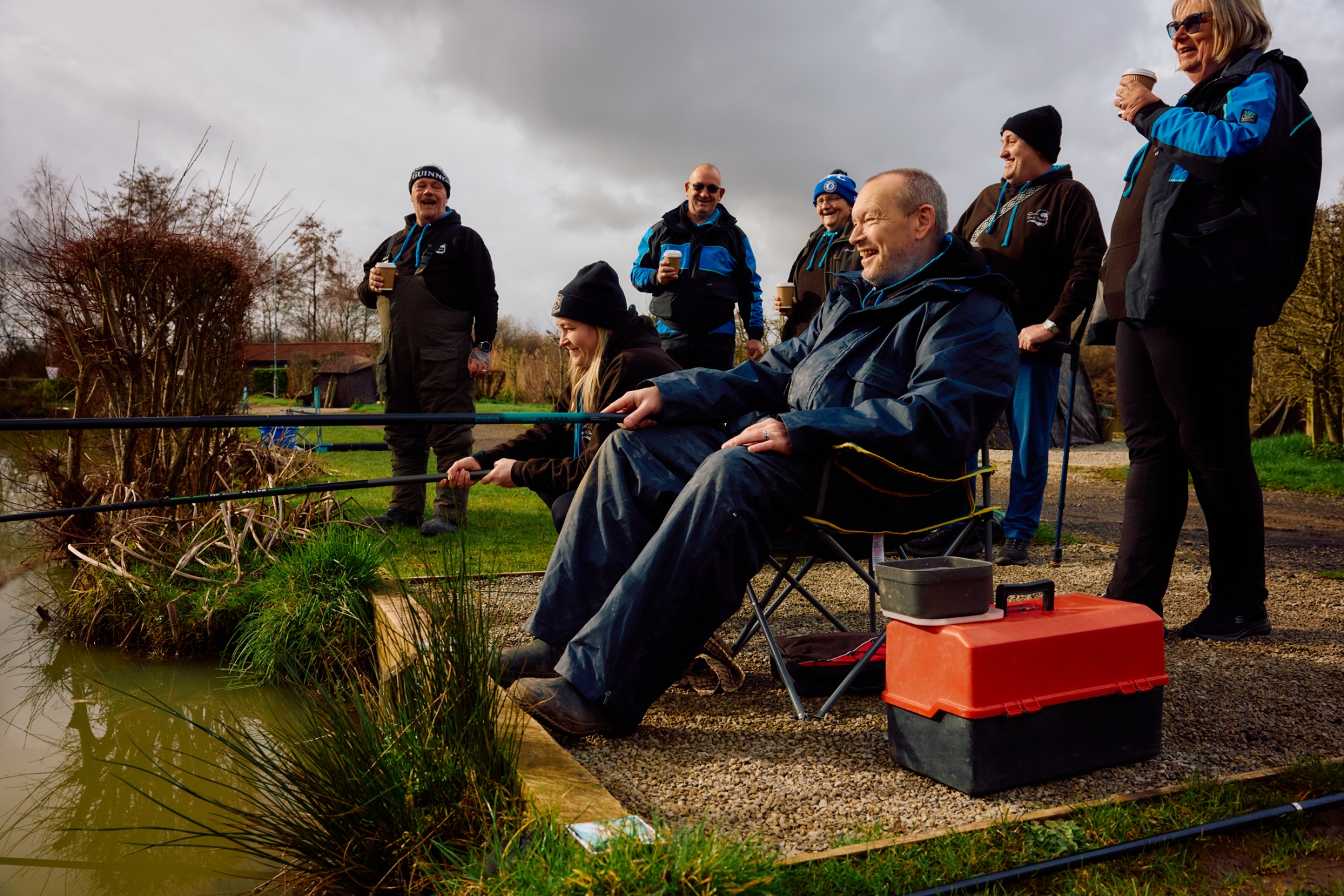 A Fish and Chat meetup hosted by Cast a Thought at Mousehole Lakes in Kent, England.