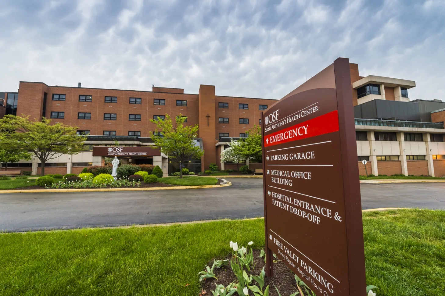 OSF HealthCare St. Anthony's Healthcare Center in Alton, Illinois.