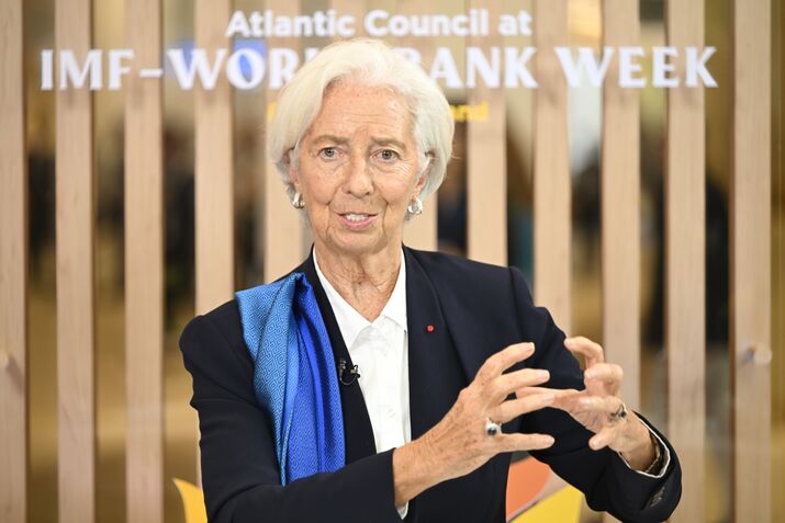 Lagarde Says Sustainable Finances Key for Economic Stability