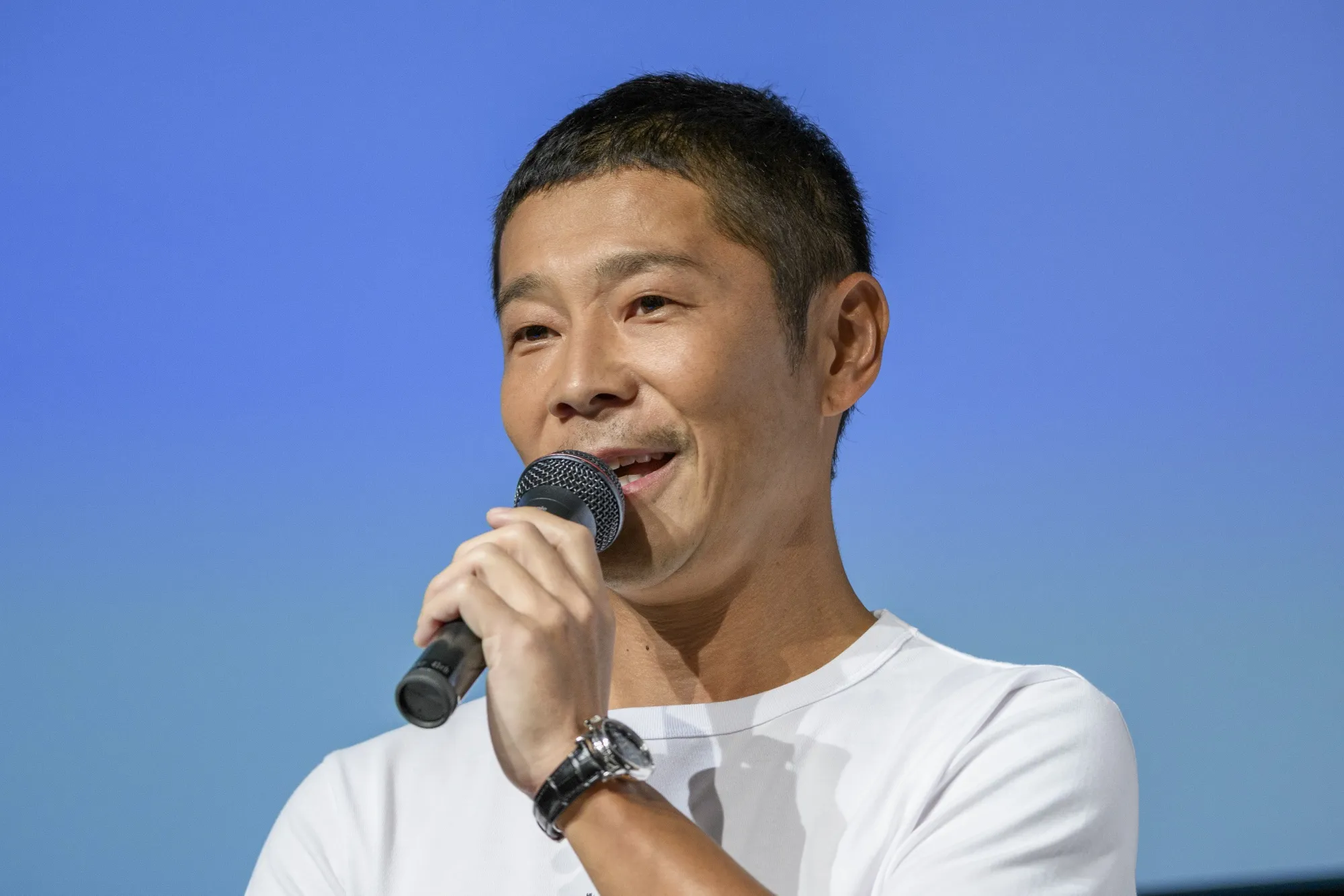 Yusaku Maezawa, founder of Zozo Inc.