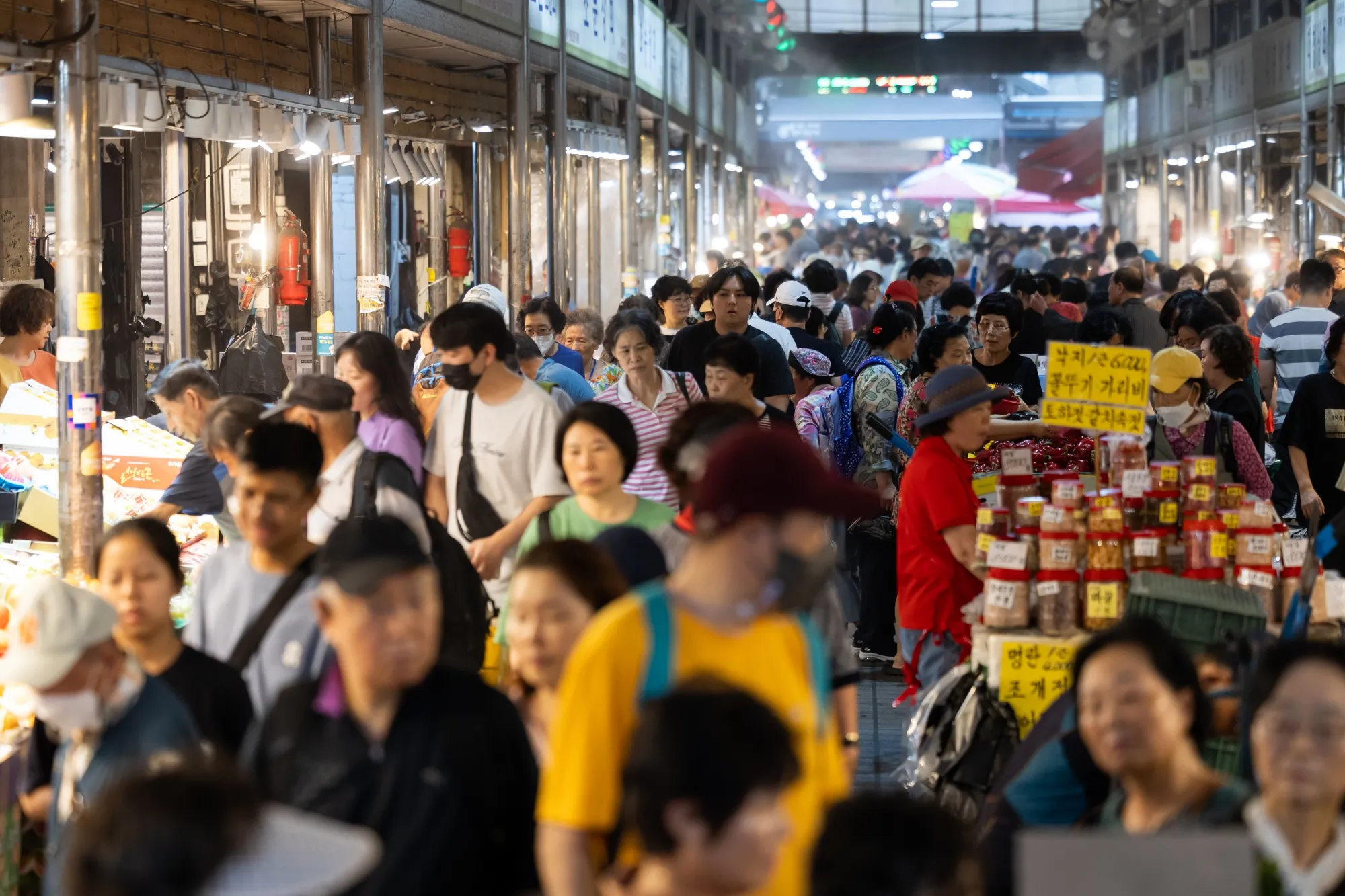 Prices of food and non-alcoholic beverages rose 3.5% from a year earlier in July.