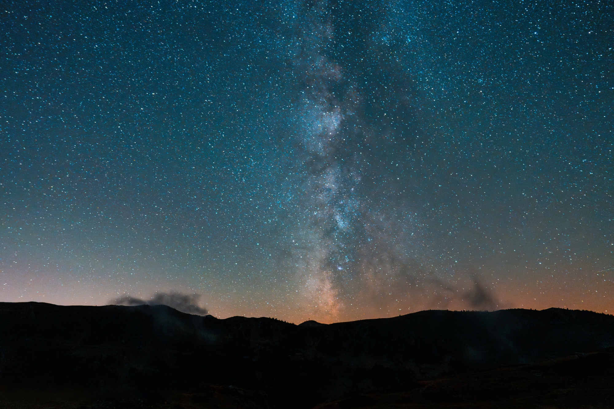 Will this view soon be wiped out by mirrored satellites?