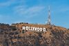 The Hollywood sign in Los Angeles.