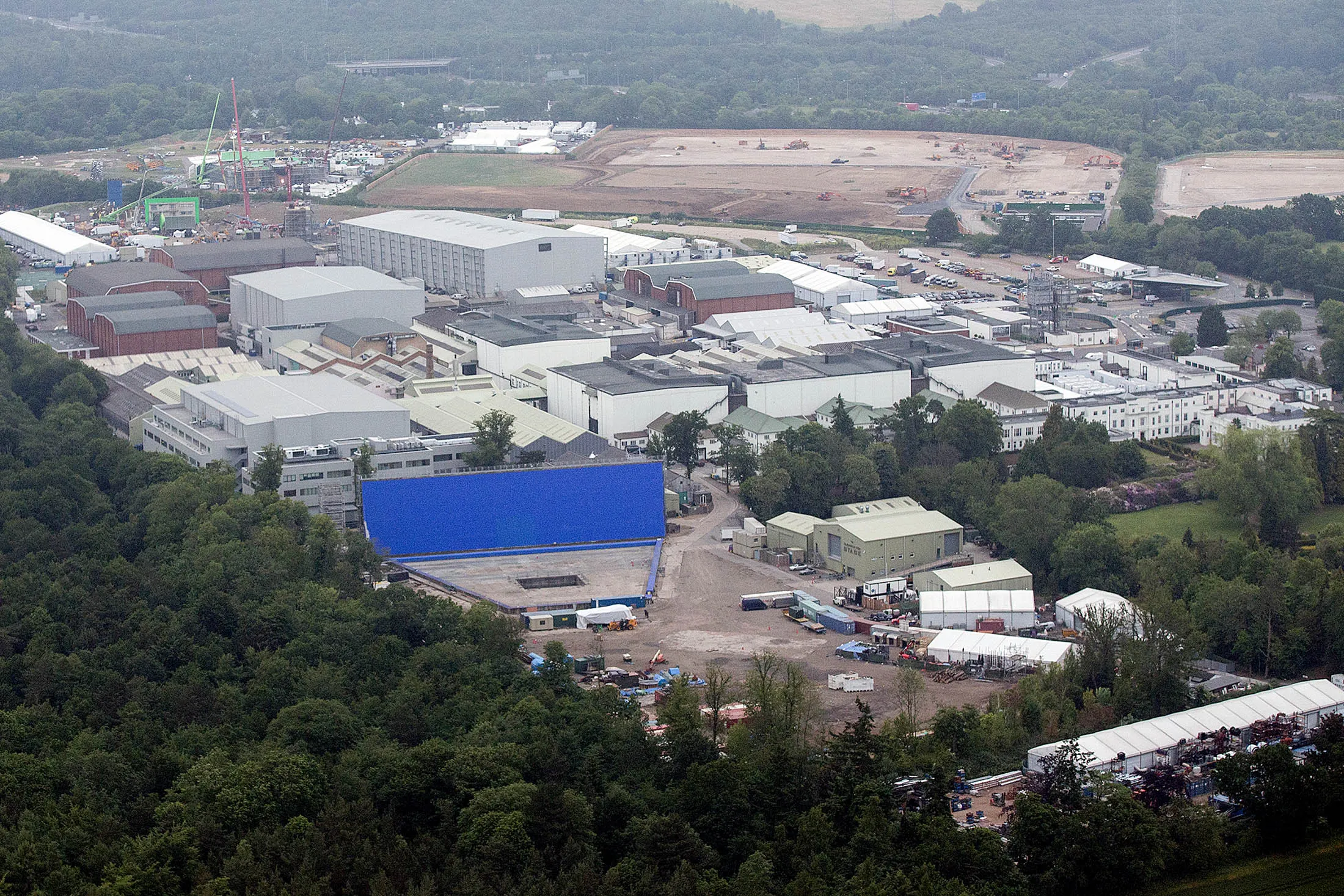Pinewood Studios in England.&nbsp;