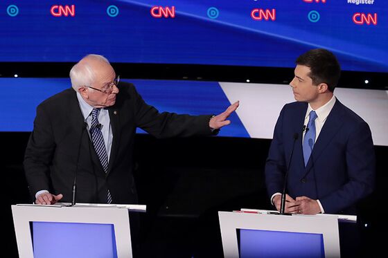 Buttigieg, Sanders Take Iowa Feud to New Hampshire Stage Tonight