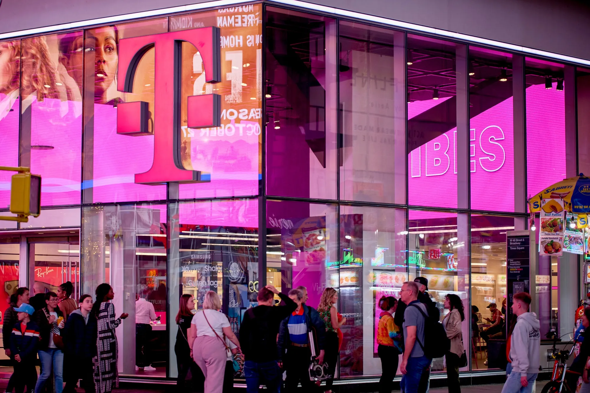 A T-Mobile store in New York.