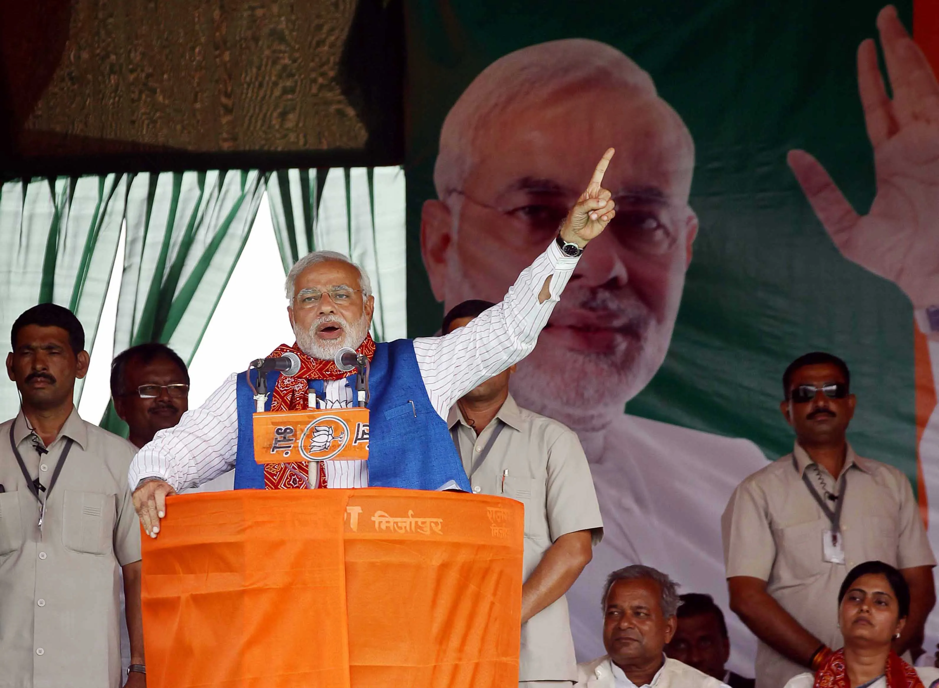 Narendra Modi's tasks range from difficult to impossible.&nbsp;Photographer: Ajay Aggarwal/Hindustan Times via Getty Images