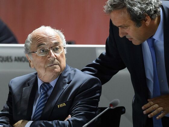 Fifa Sues Blatter, Platini for $2 Million Over Payment