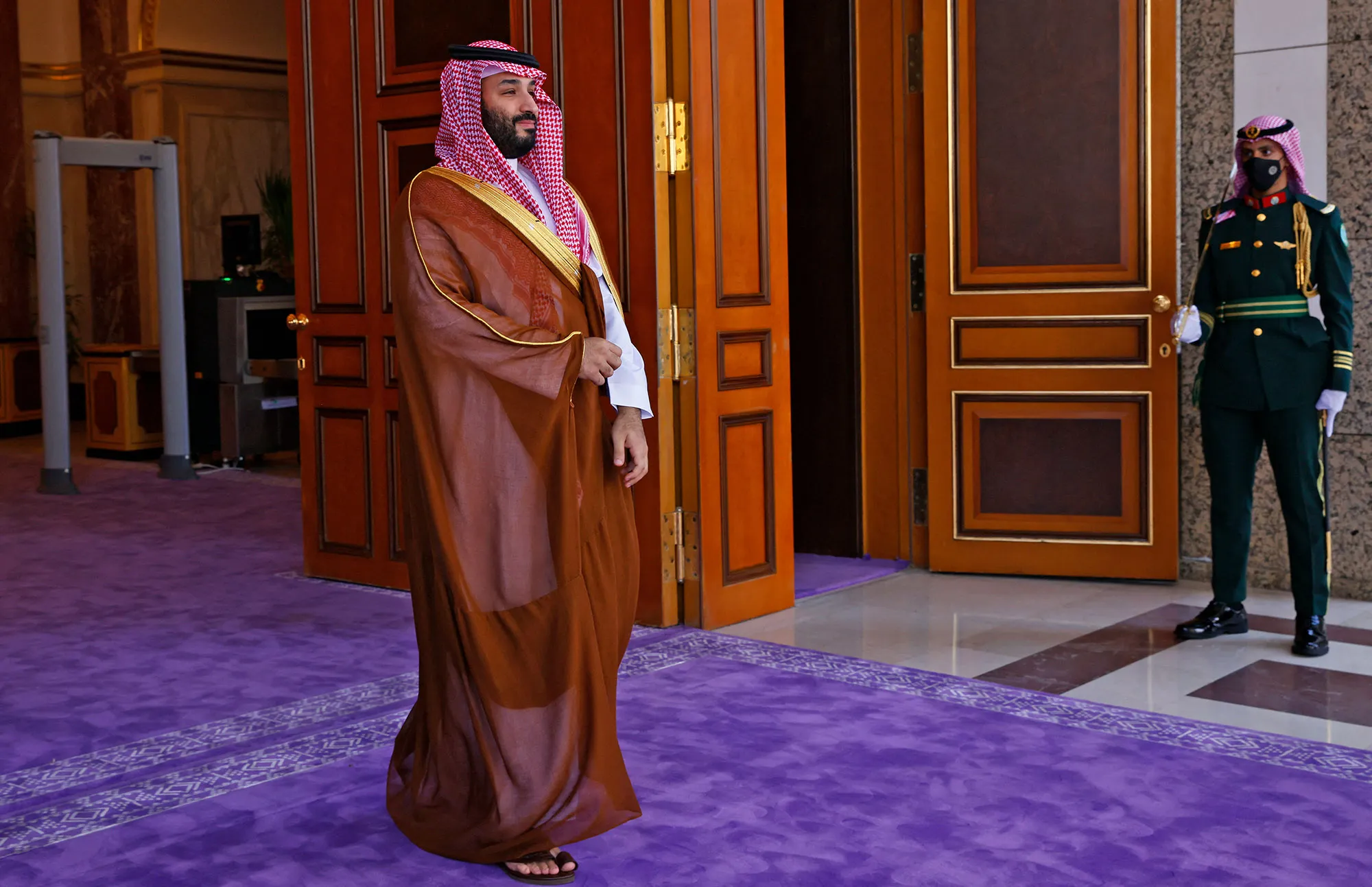 Mohammed bin Salman in Jeddah on Dec. 4.