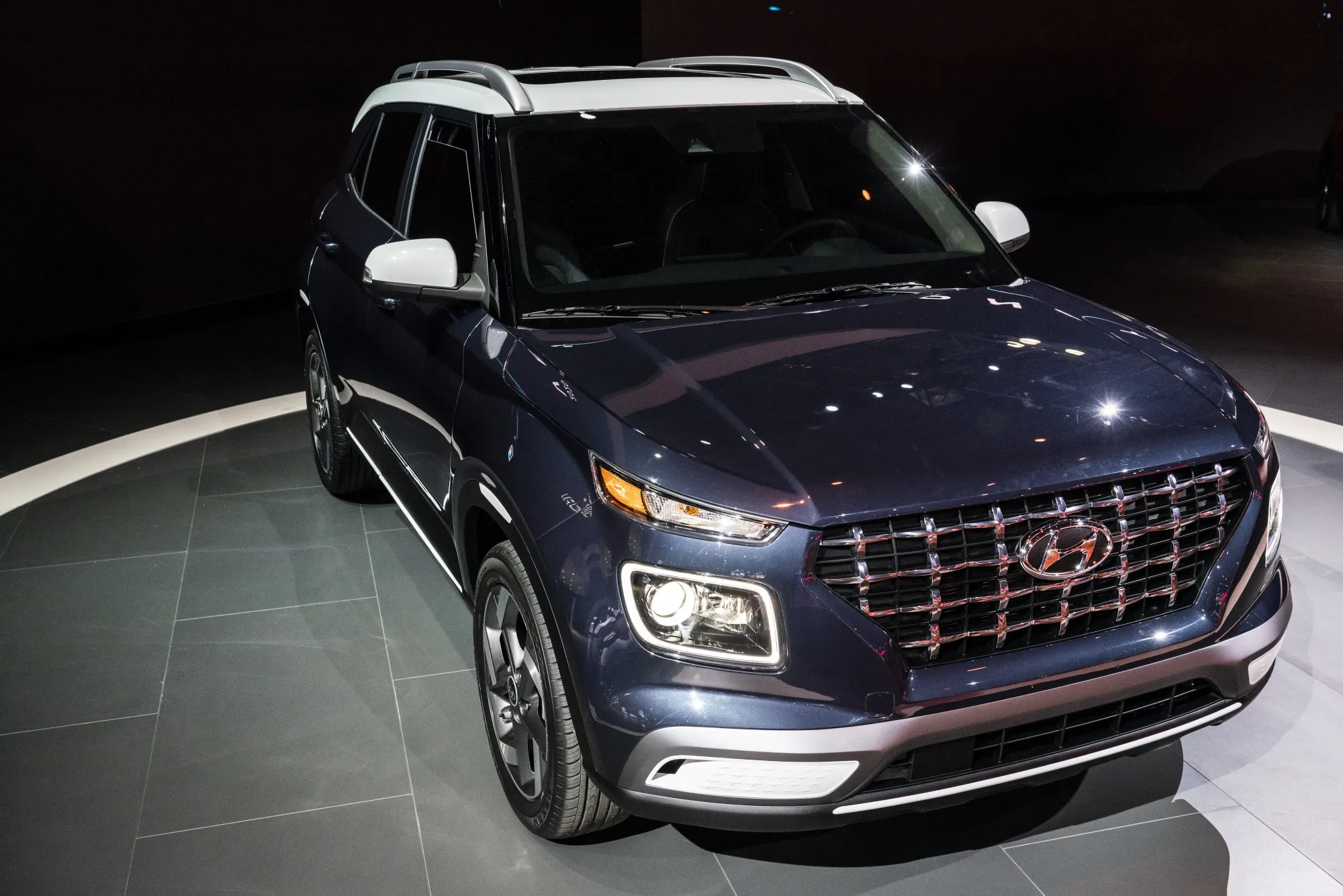 Hyundai Venue sports utility vehicle.