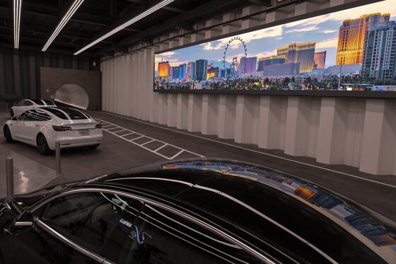Musk’s Las Vegas Tunnel Is Like a Tesla Amusement Park Ride
