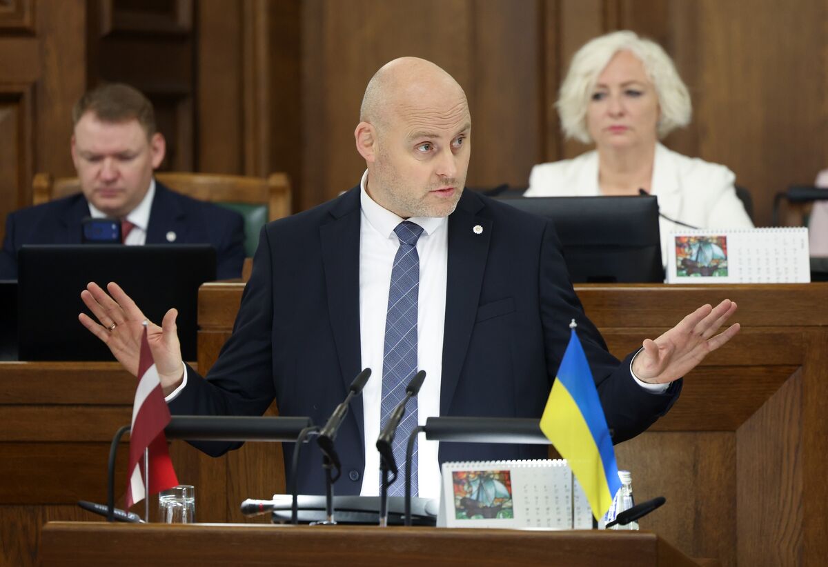 Former Businessman Becomes New Latvian Premier After Drone Spat