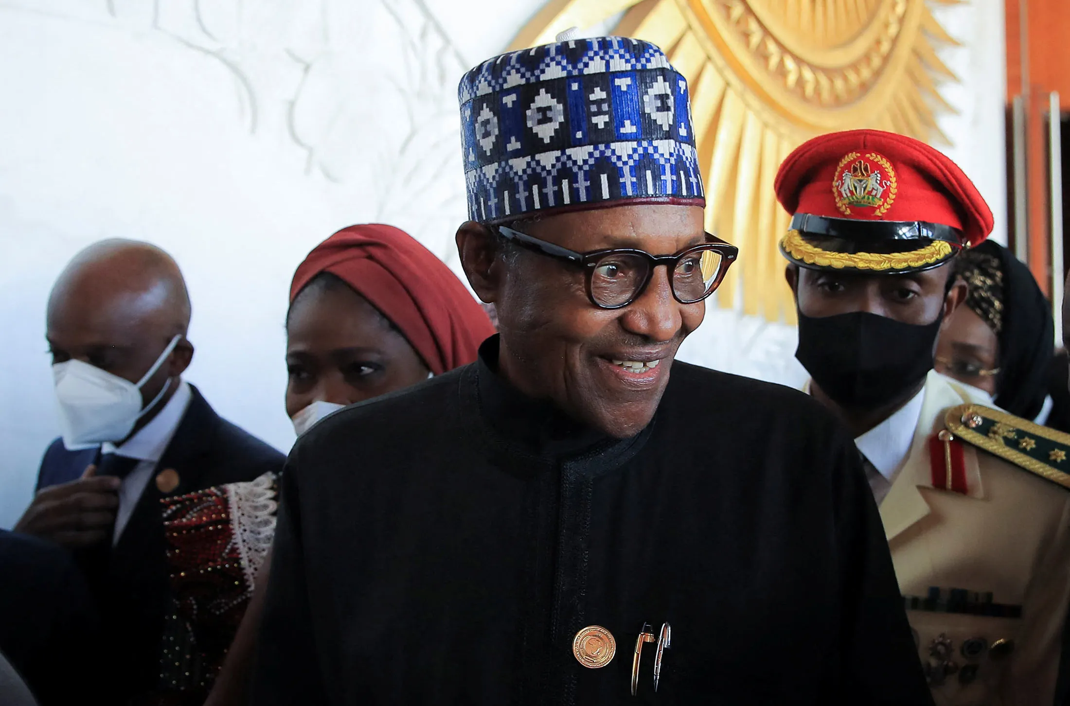 Nigerian&nbsp;President Muhammadu Buhari.