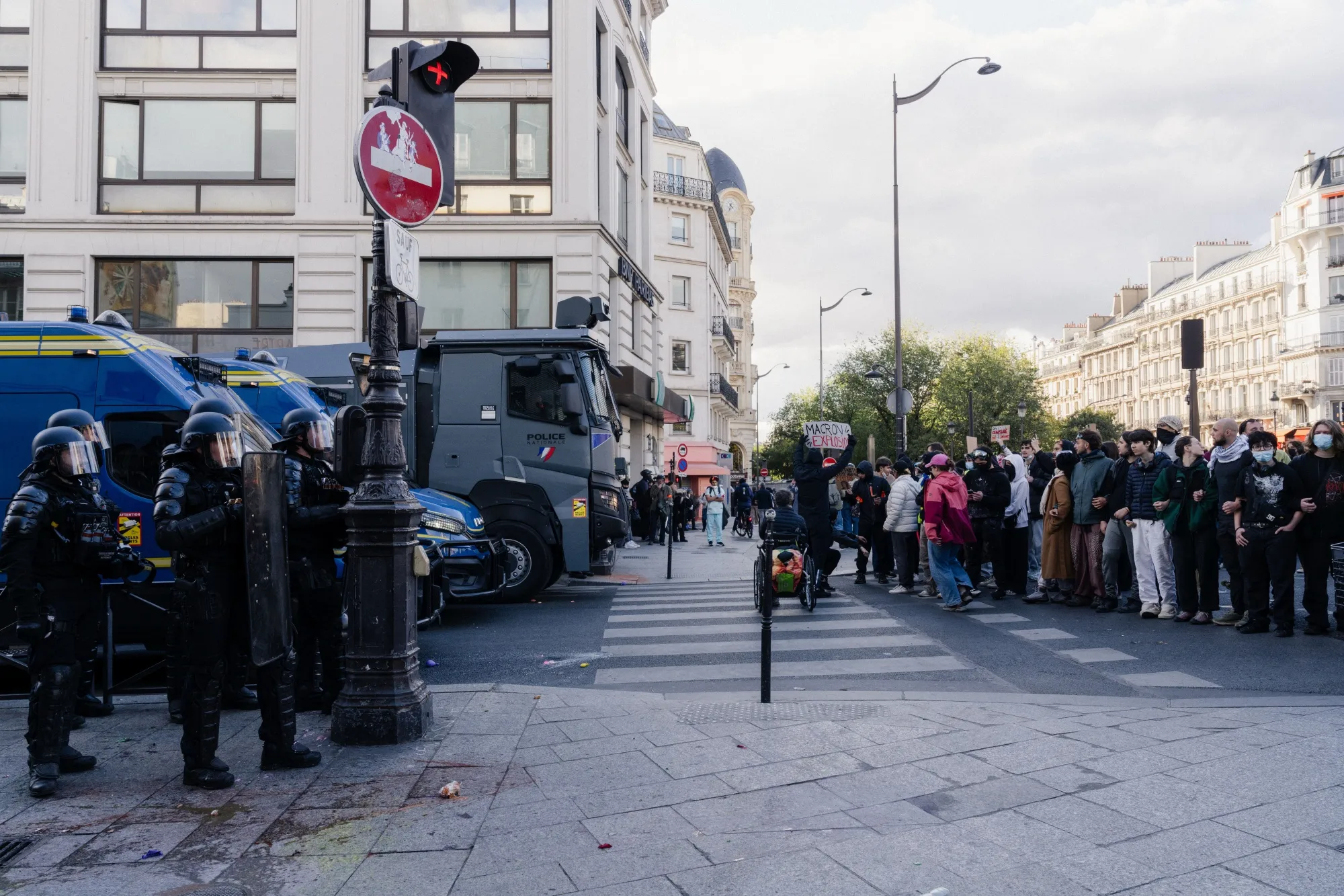 France Plans Military Presence to Contain Next Round of Protests ...