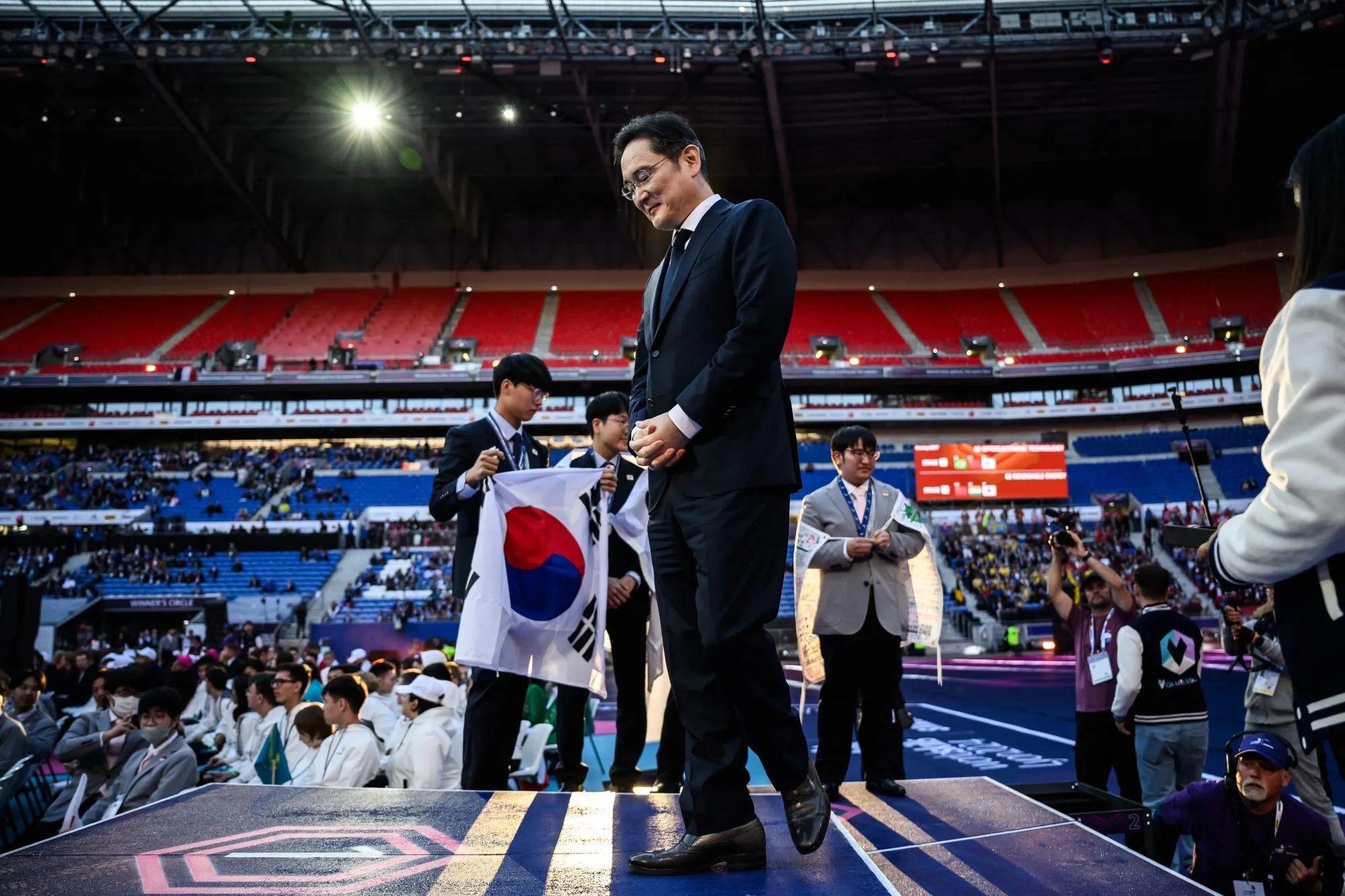 Samsung’s executive chairman Lee Jae-yong.