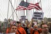NY Gov. Cuomo And AFL-CIO President Join Union Members In Spectrum Protest