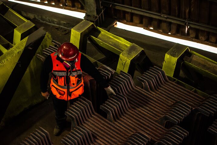 The Codelco El Teniente Mine And Processing Facility As Copper Wavers