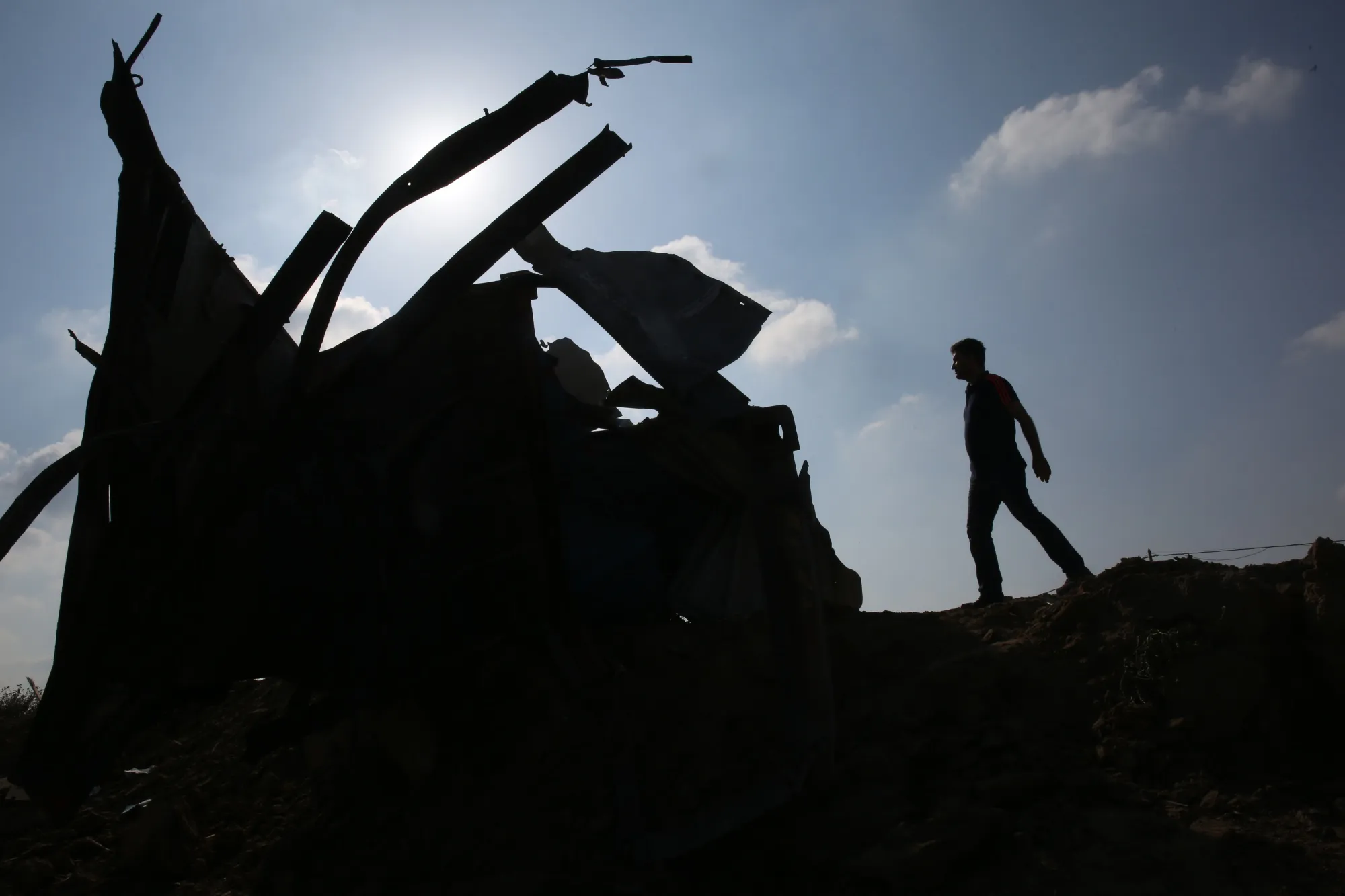 PALESTINIAN-ISRAEL-GAZA-CONFLICT-ATTACK