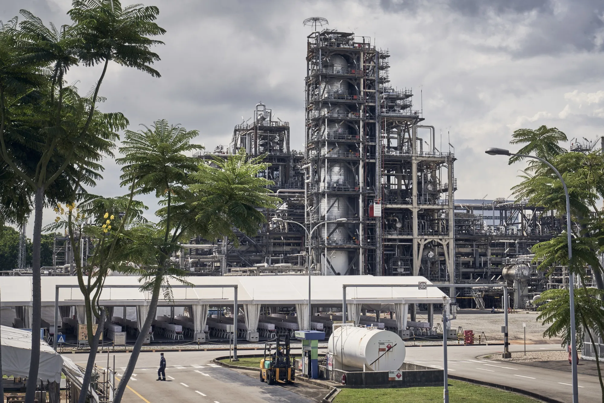 Neste Oyj's refinery in Singapore.