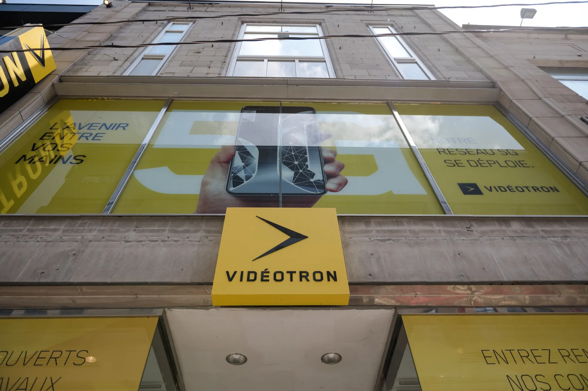 A Videotron store in Montreal, Quebec.