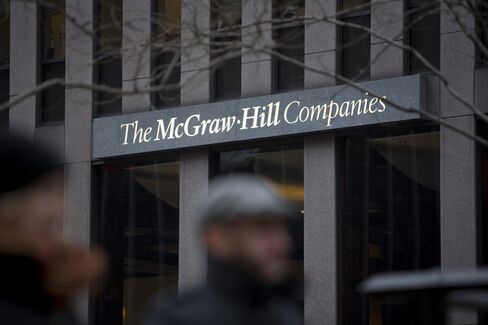McGraw-Hill Facing Fraud Case Poised to Show Best Year Since ’07