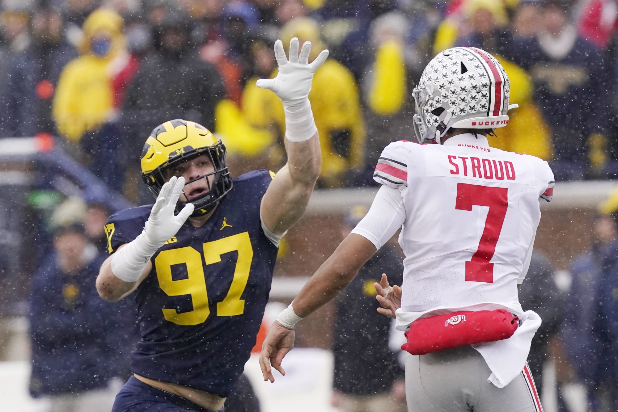 Michigan's Aidan Hutchinson the early favorite to be No. 1 overall draft  pick