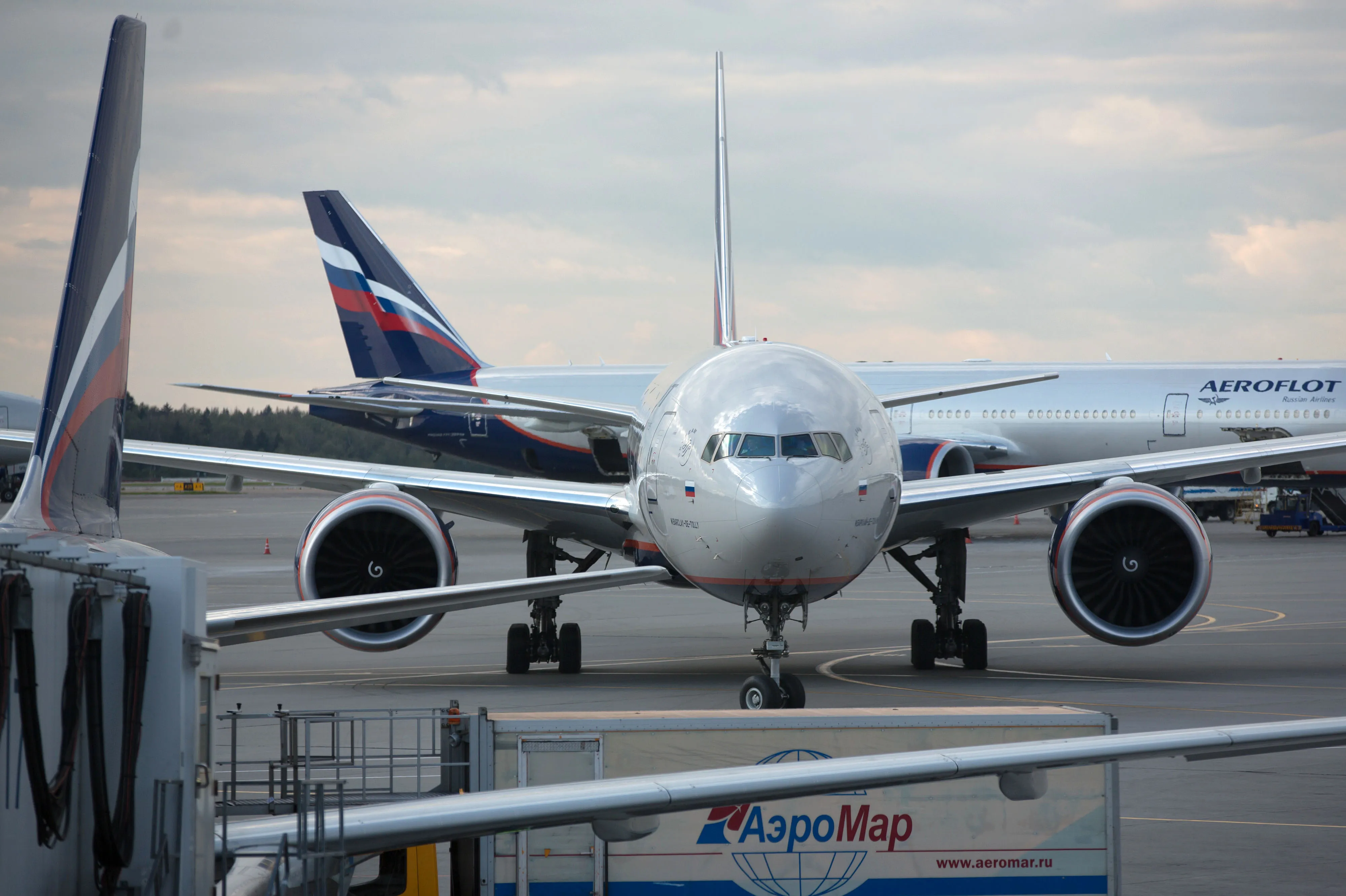 AerCap said it will stop doing business with Russian airlines, including Aeroflot.