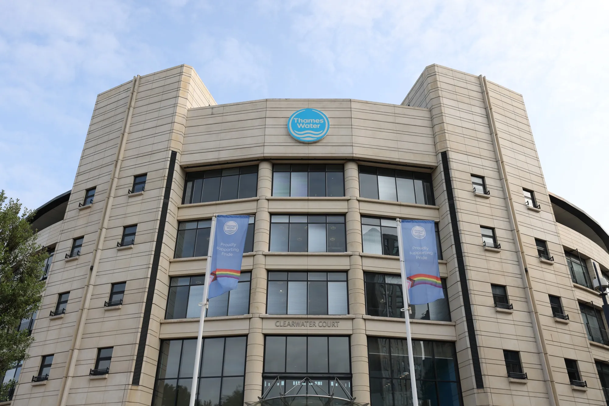 The headquarters of Thames Water in Reading, UK.