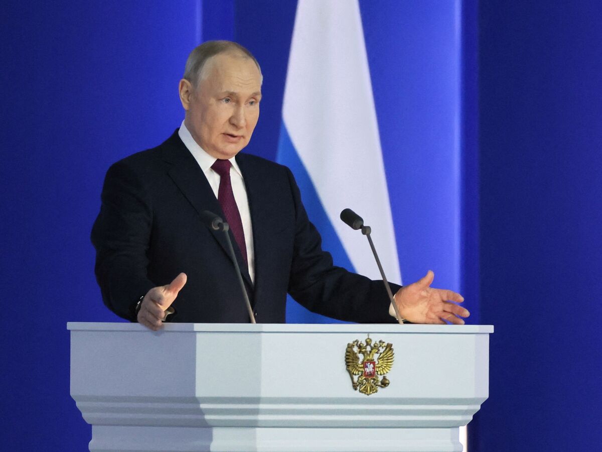 Putin Speech Russia Defiant as Ukraine Invasion Nears Second Year