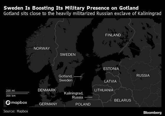Sweden, Worried by Russia, Beefs Up Troops on Gotland
