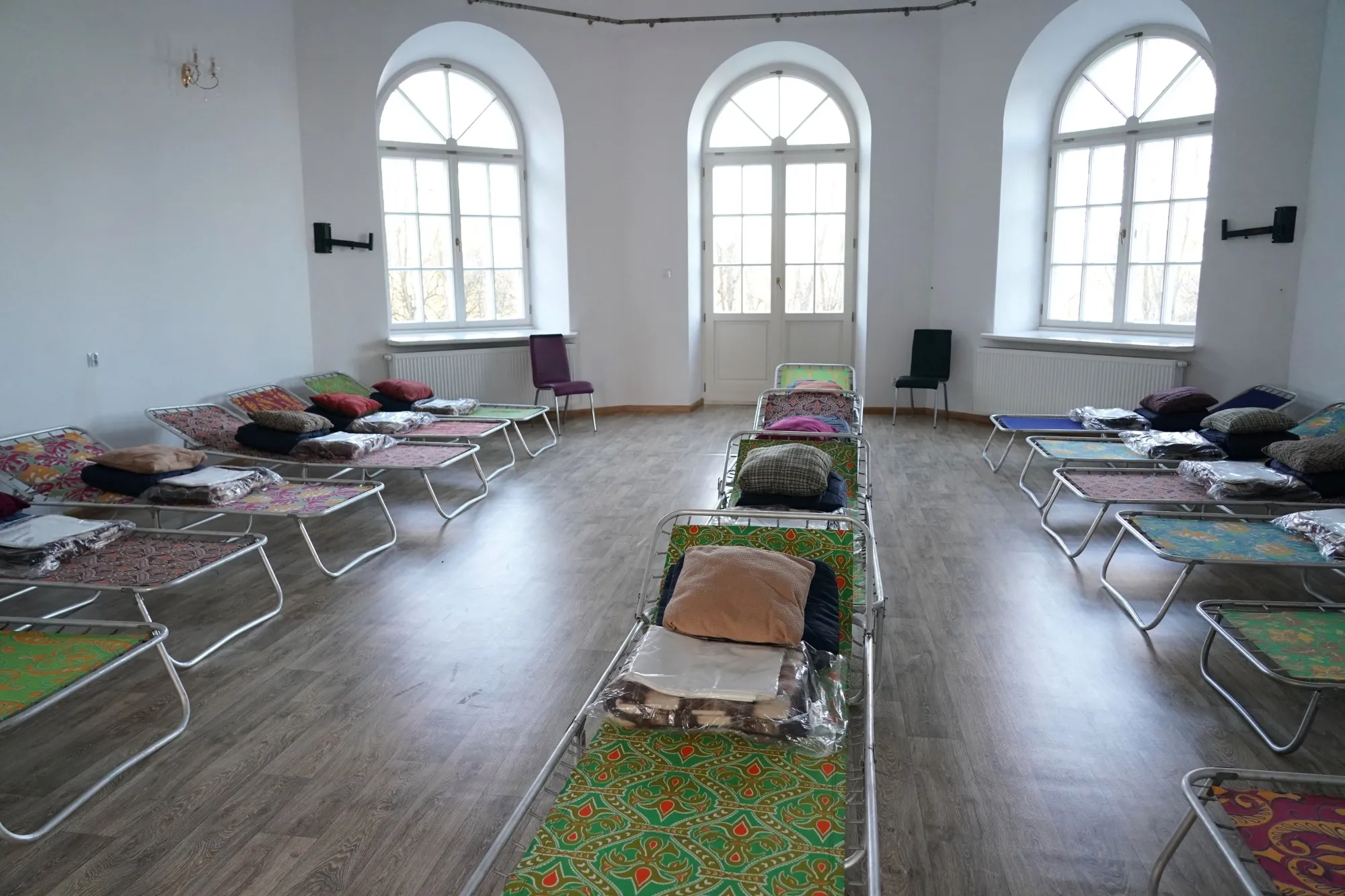 Getting ready in Poland.