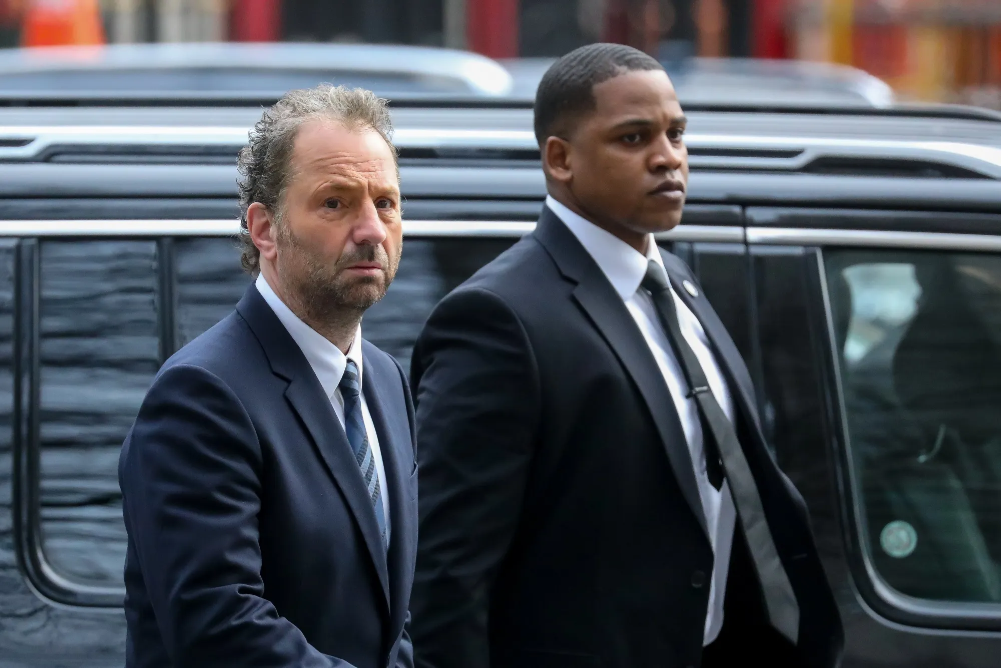 Michael Rapino arrives at federal court in New York on March 19.
