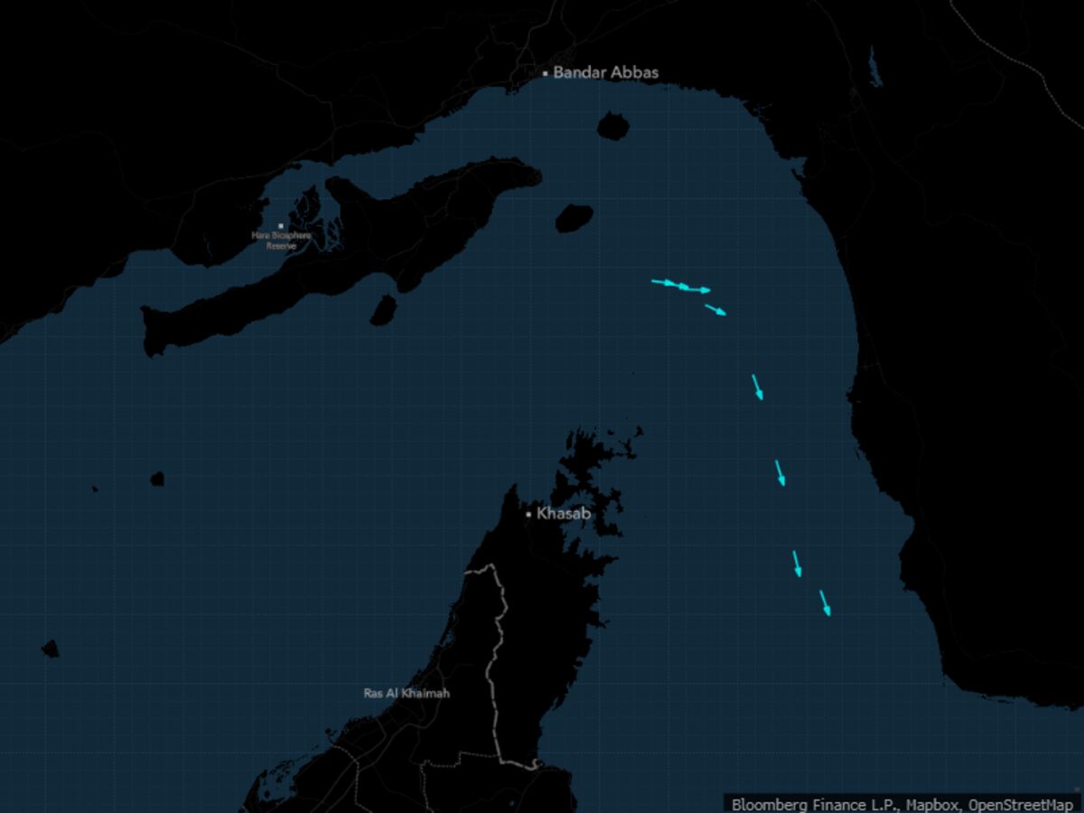 Japan-Linked Ships Escaping Hormuz in Convoy Through Iran Route