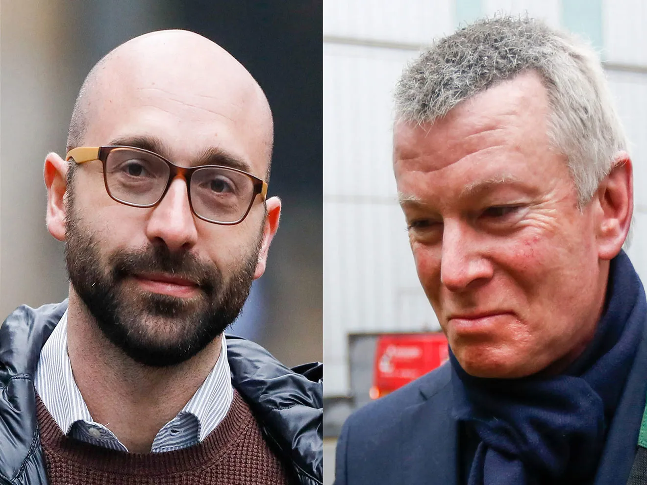 Carlo Palombo, left, and Colin Bermingham.