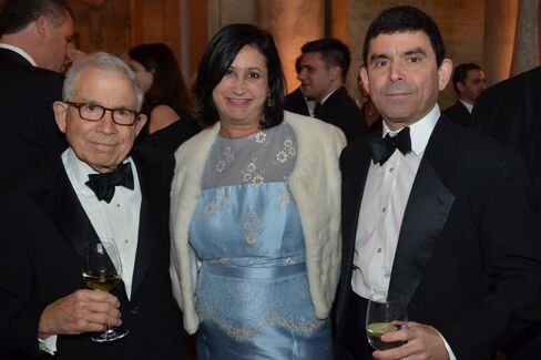 Donald Newhouse, Elyse Newhouse and Michael Newhouse of the family that owns Advance Publications