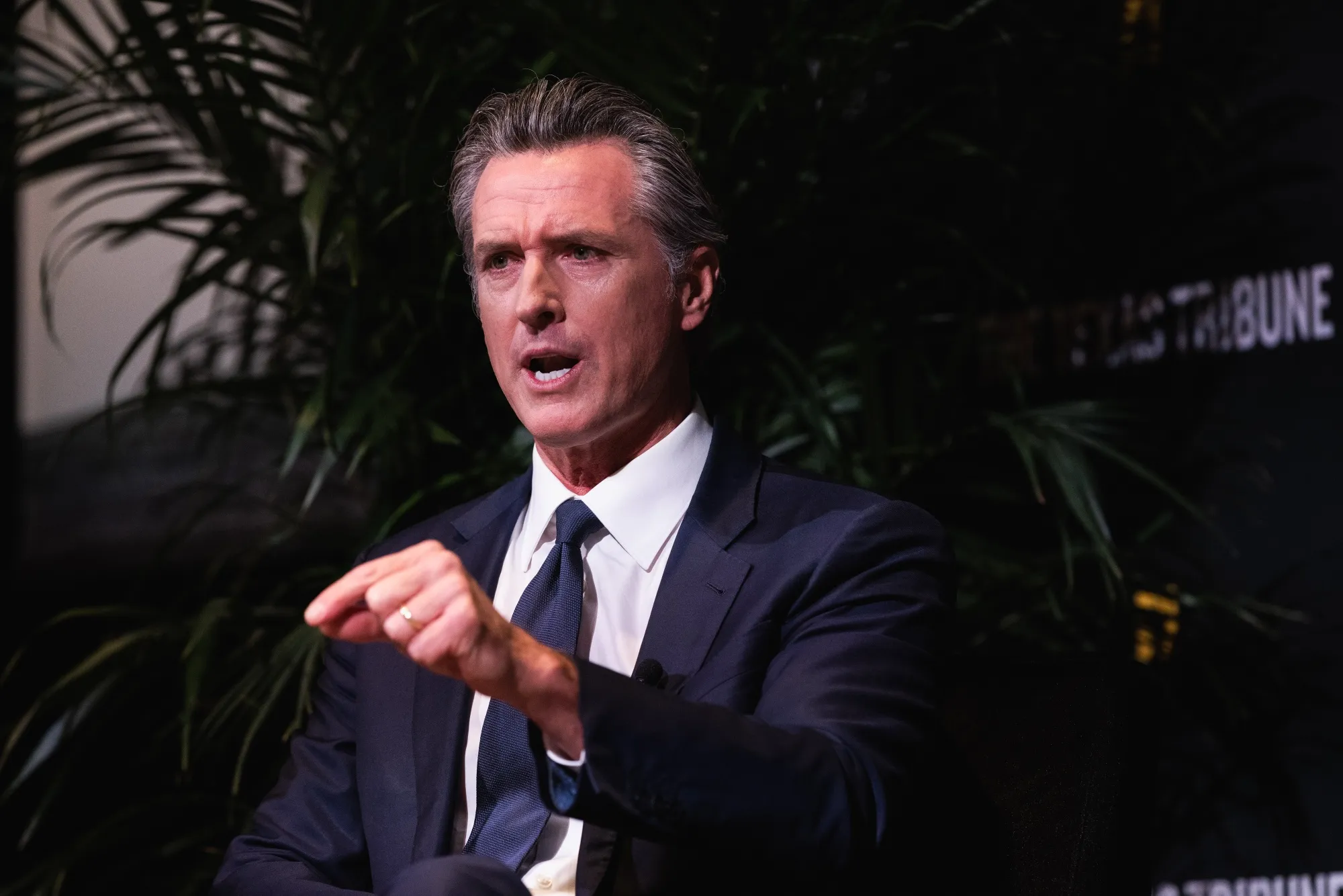Gavin Newsom, governor of California.