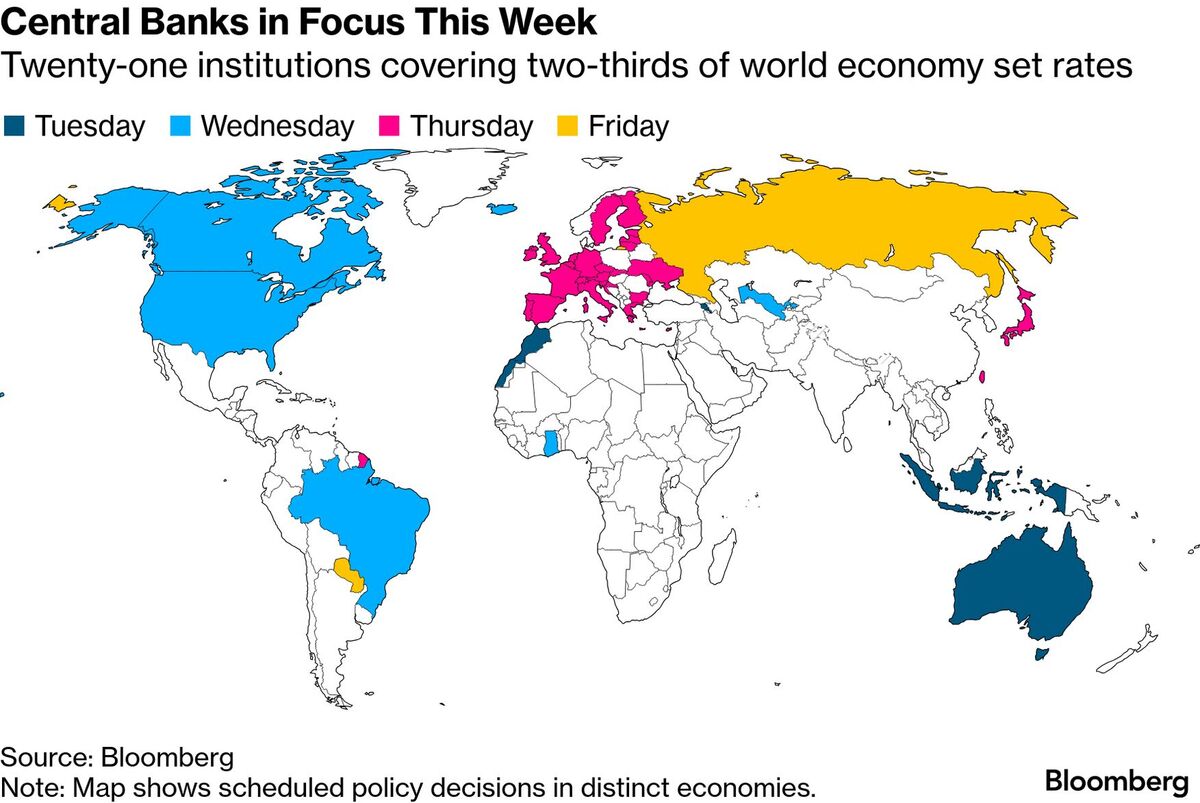 World’s Top Central Banks to Confront Fresh Inflation Threat as War ...