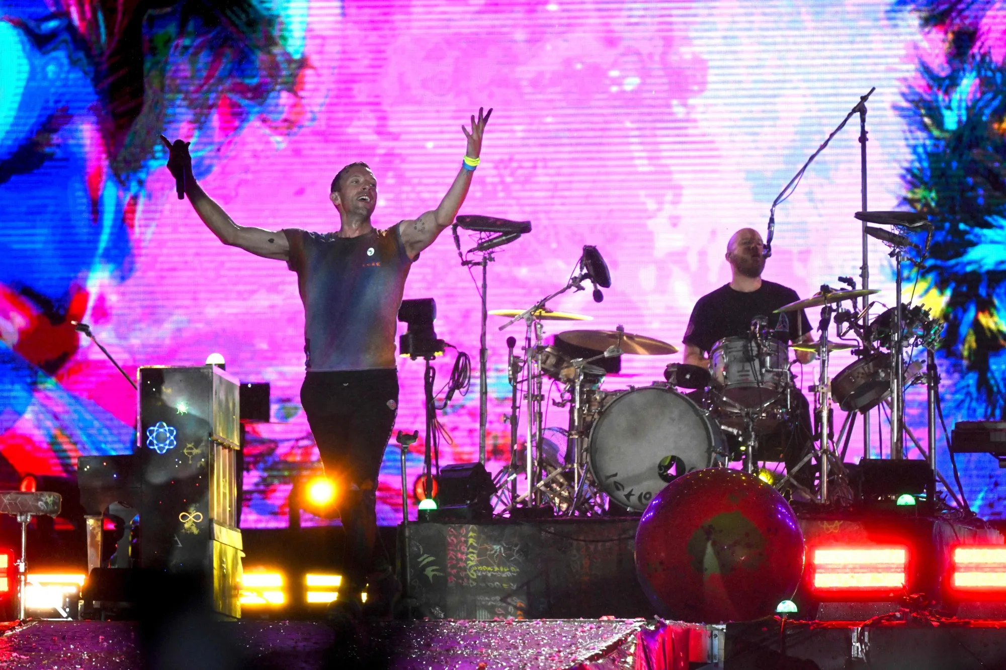 The British band Coldplay.